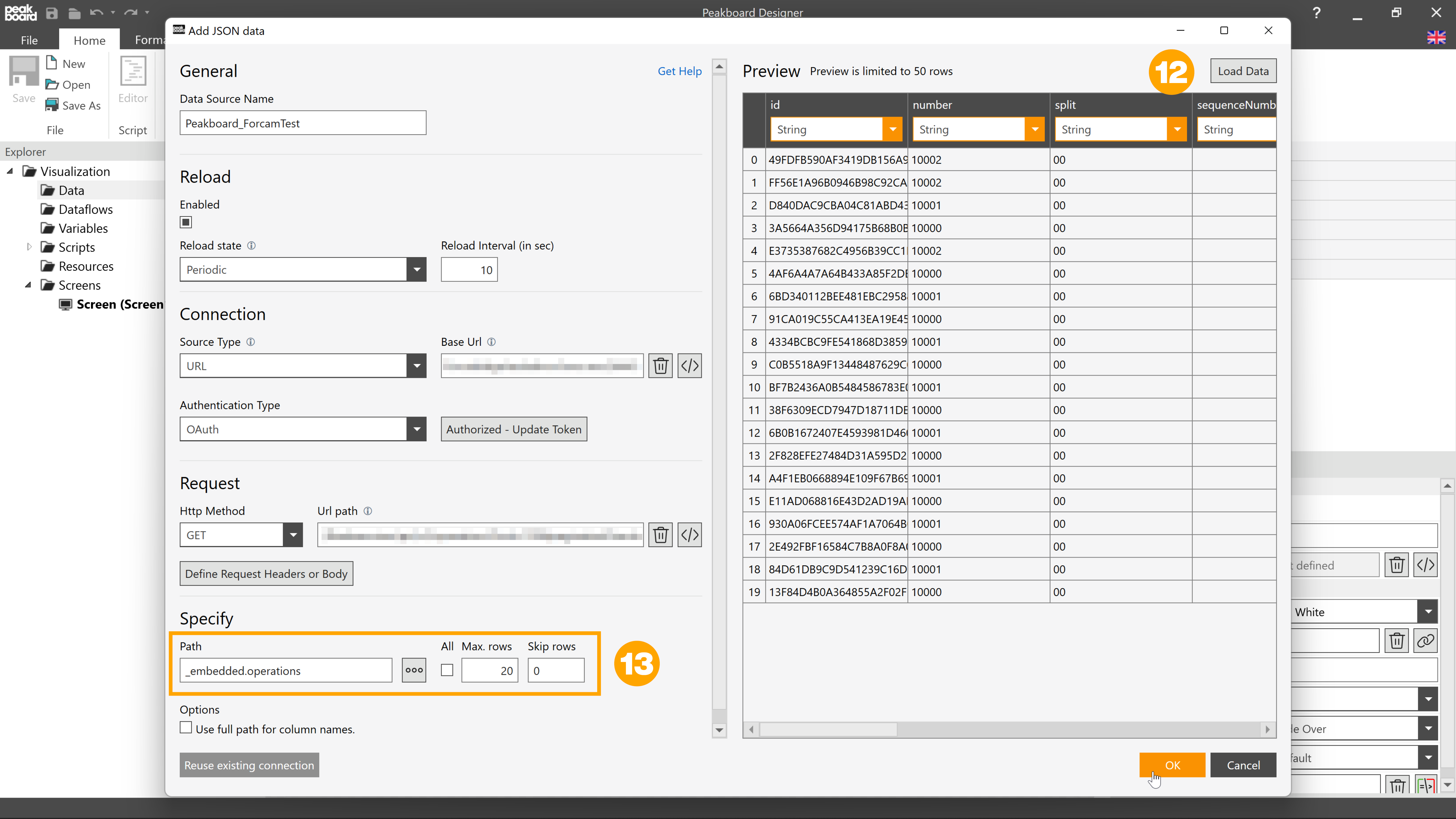 JSON OAuth