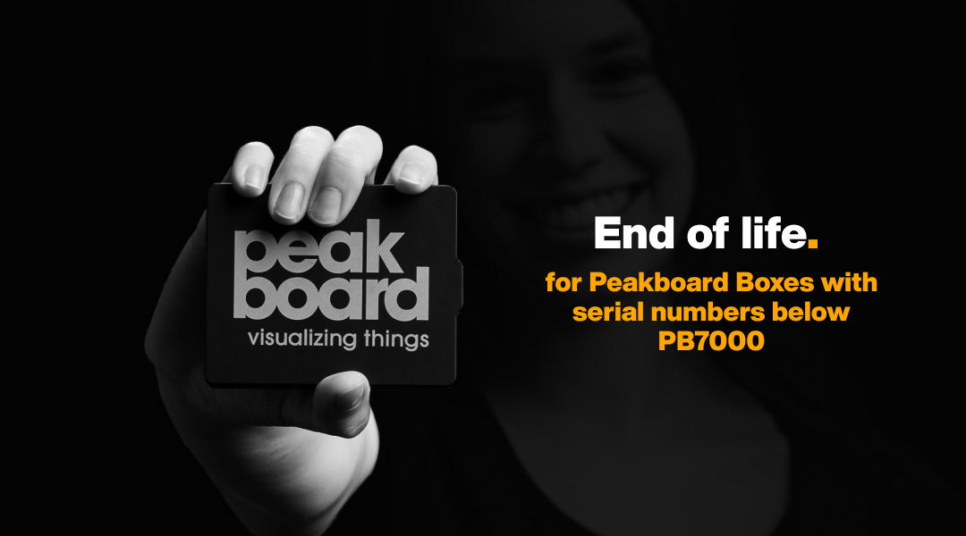 Peakboard Boxes EoL